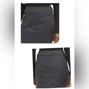 Kyodan Hybrid Tweed Quilted Insulated Skirt Side Pockets (US M)